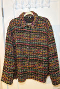 Chico’s Multicolor Tweed Jacket XL