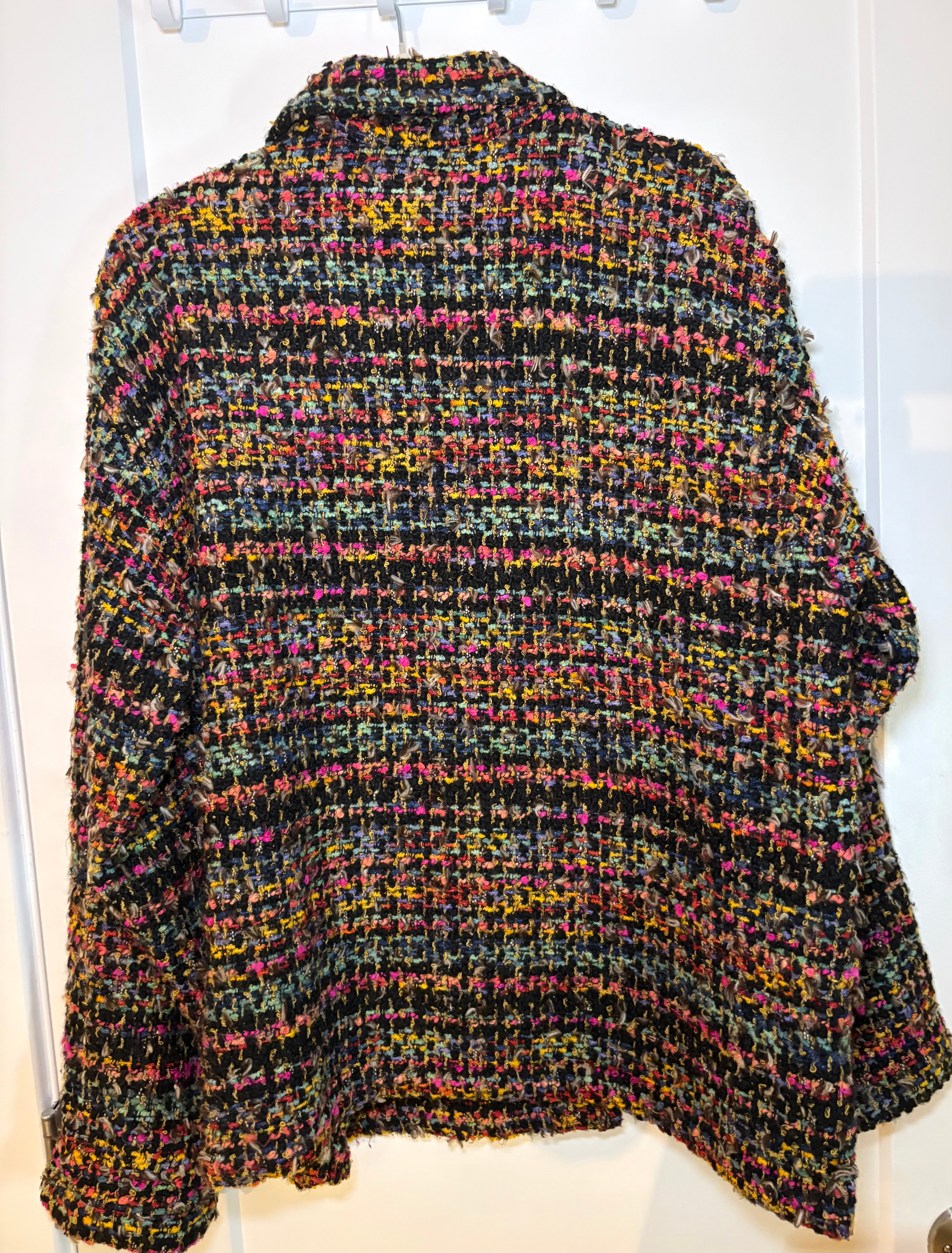 Chico’s Multicolor Tweed Jacket XL